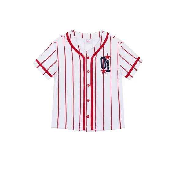 Way To Celebrate Boys Patriotic Americana Top, sizes 4-18 | Walmart (US)