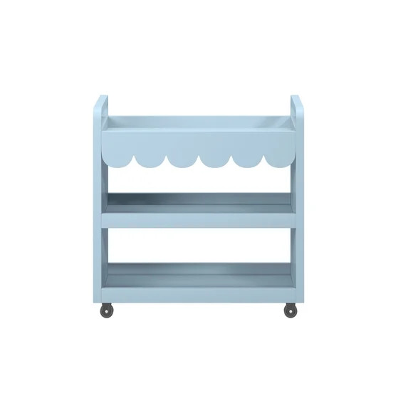 House of Happy Scallop Art Cart , Blue for Kids Classroom, Kids Playroom or Kids Bedroom | Walmart (US)