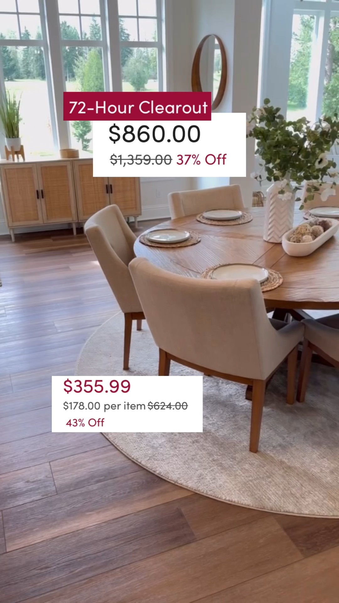 WOW! The table and chairs from my last place are on major sale at WAYFAIR!! Get host-ready for the holidays and finish your dining room with some of my most favorite furniture pieces I’ve had! 

#LTKSaleAlert #LTKHome