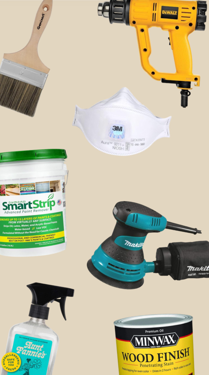 Some of our wood stripping essentials  

 #LTKHome