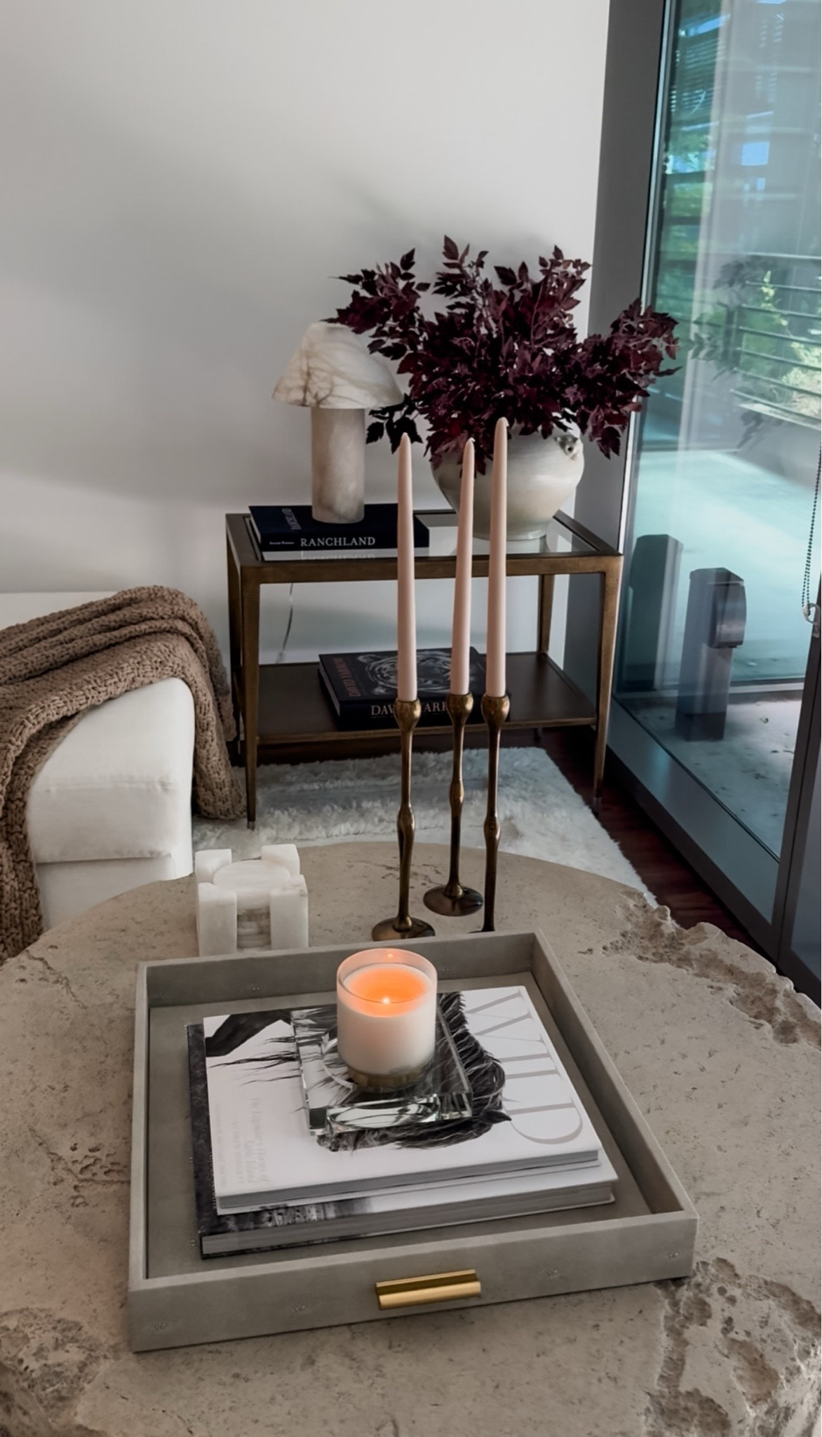 Organic modern fall styling🖤 use code Elisha to save 20% at Alice Lane

#LTKHome