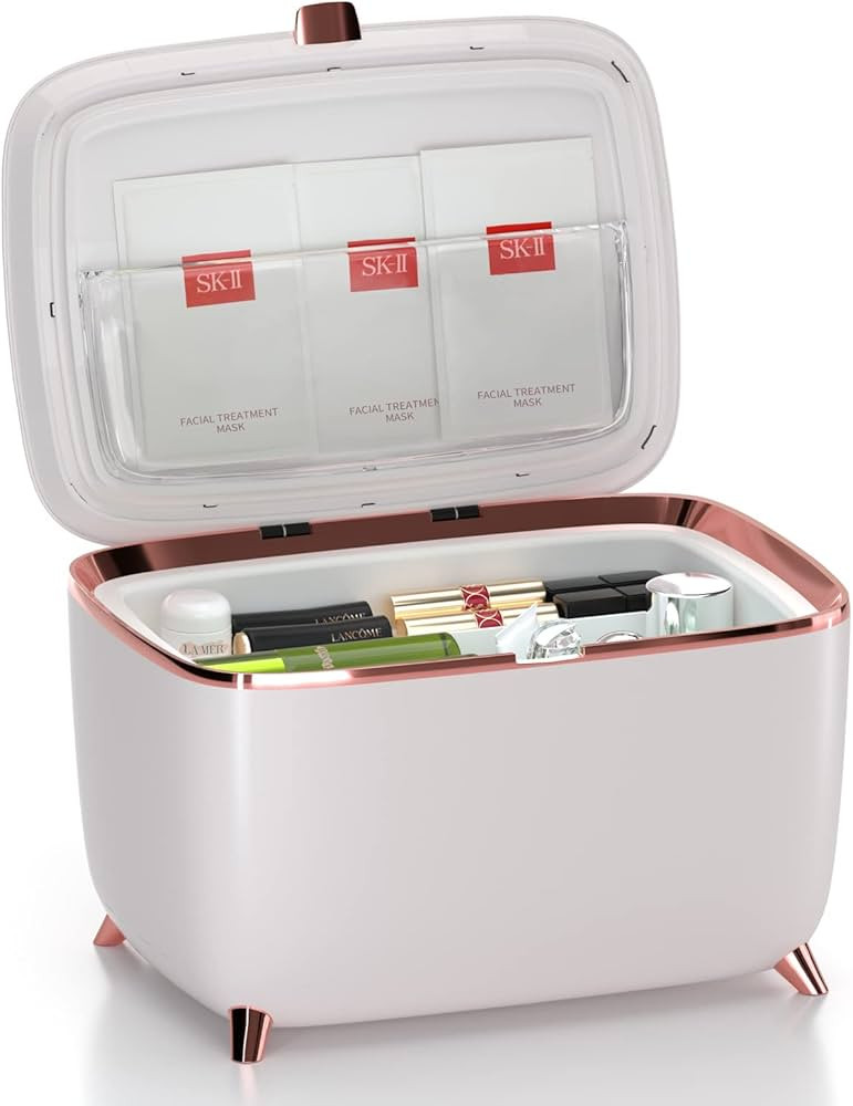 LVARA Mini Skincare Fridge 9 Liters, [Upgraded 2.0] Beauty Fridge with Constant Temperature. Port... | Amazon (US)