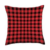Styleuniversal Cases Buffalo Plaid Throw Pillow, 18x18, Multicolor | Amazon (US)