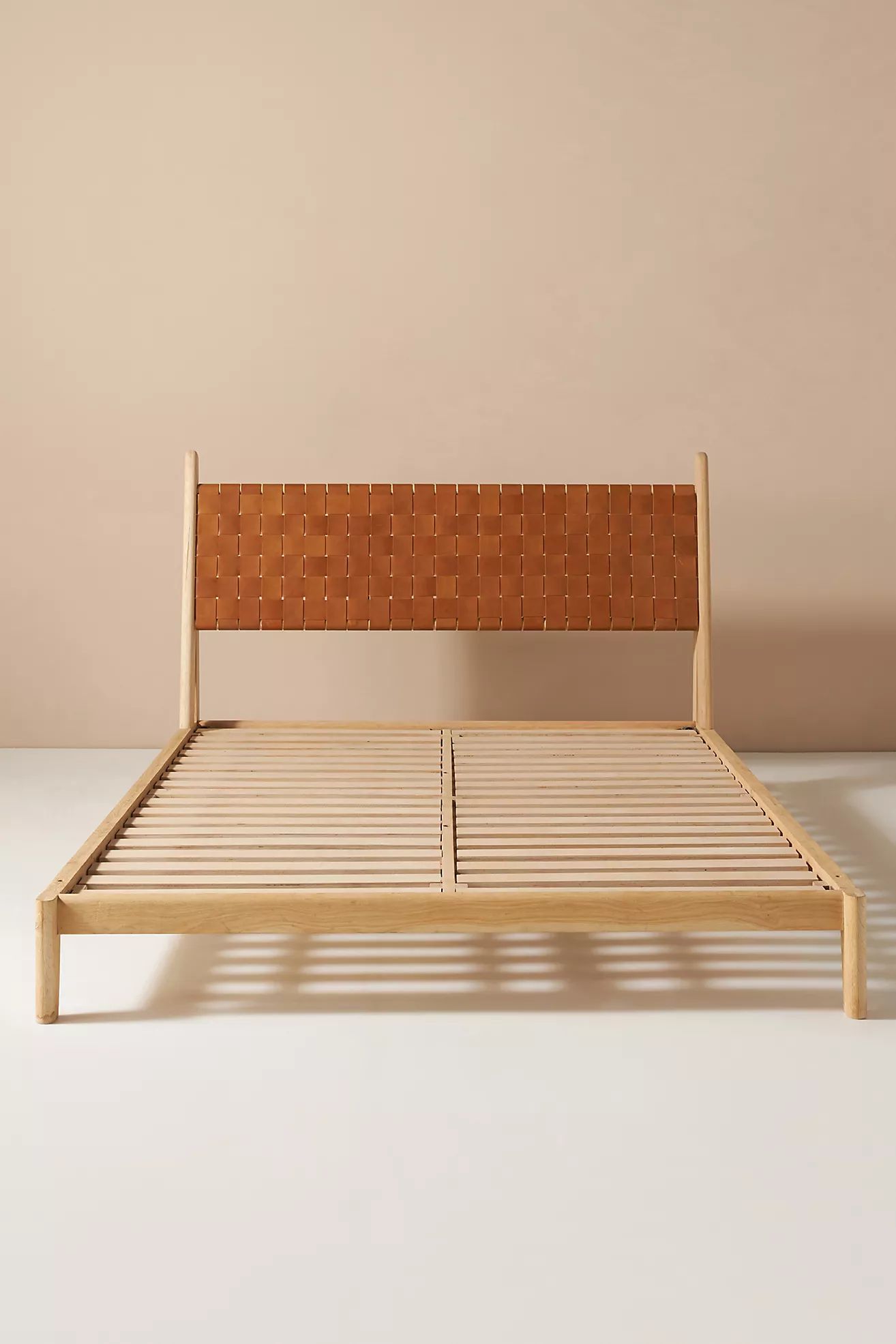 Leather Cove Bed | Anthropologie (US)