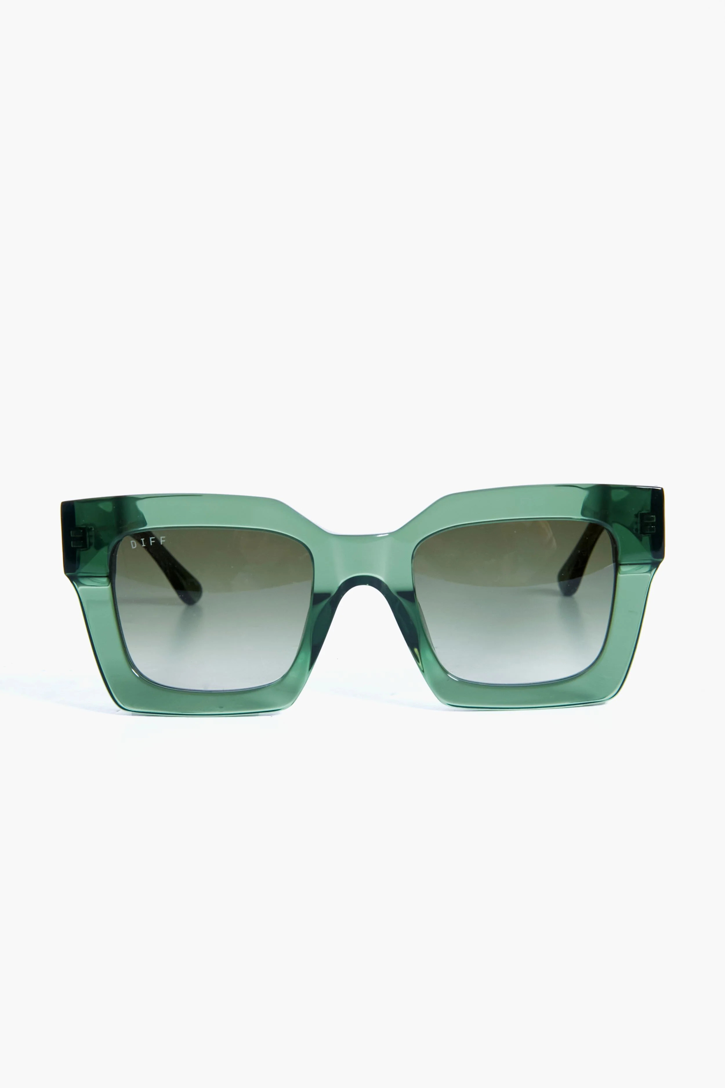Sage Crystal Gradient Dani Sunglasses | Tuckernuck (US)