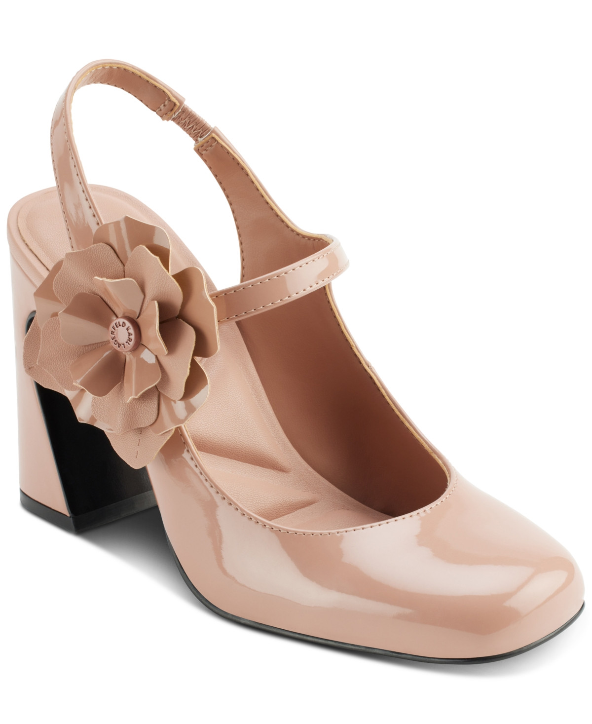 Karl Lagerfeld Paris Pierra Slingback Pumps - Blush | Macy's