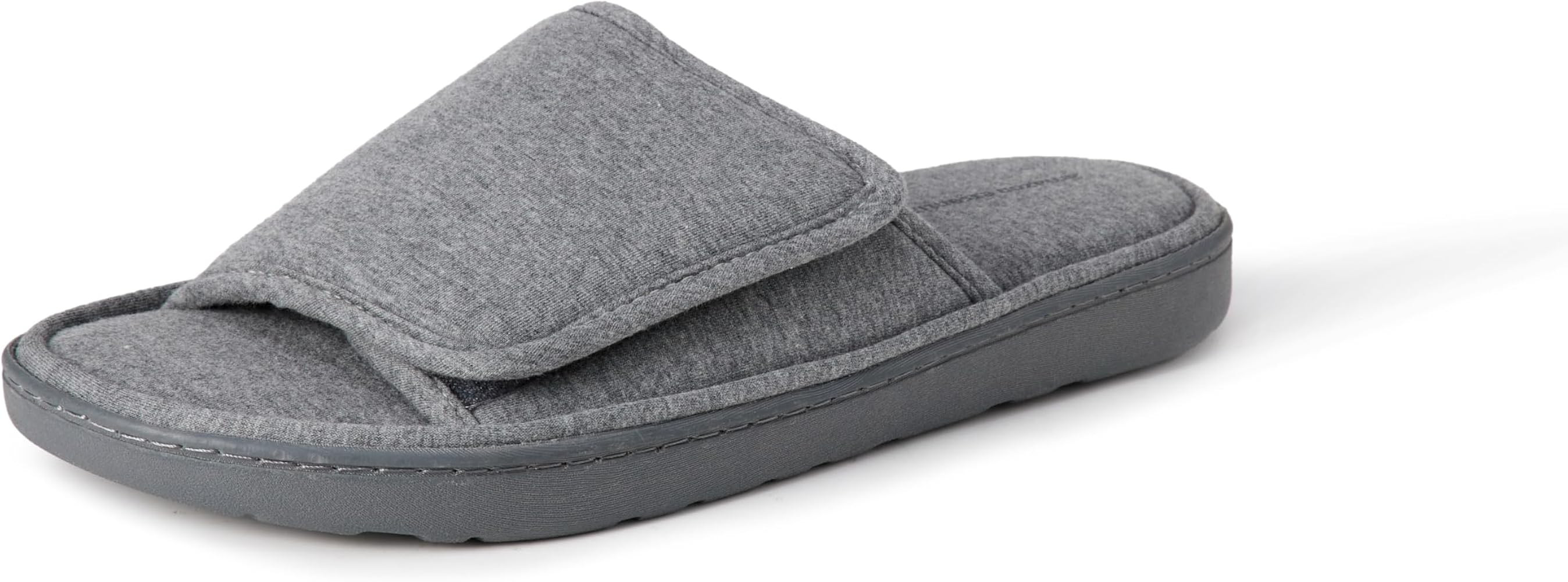 Amazon Essentials Men's Adjustable Wrap Open Toe Slide Slippers | Amazon (US)