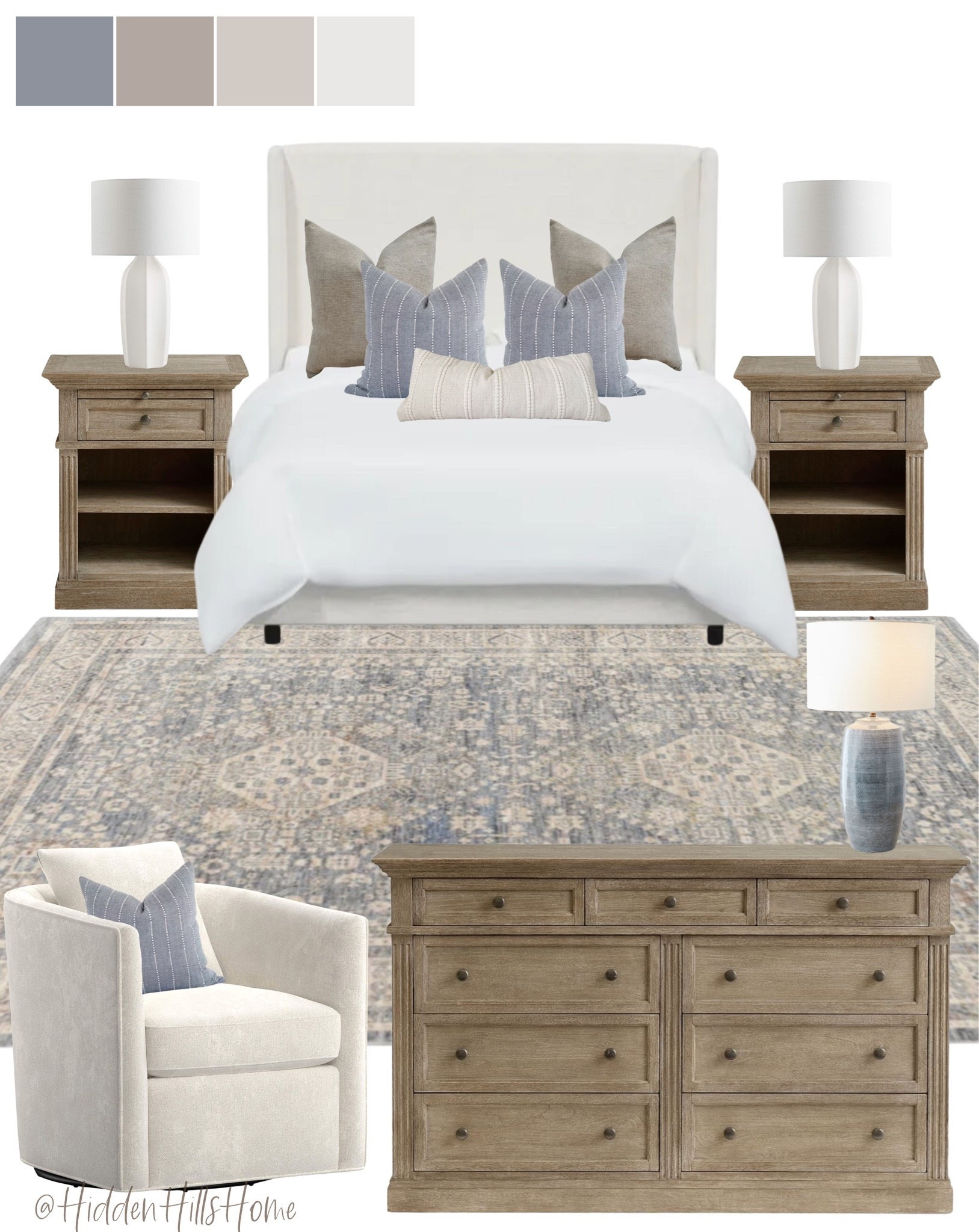 Bedroom decor mood board, bedroom design, bedroom ideas, bedroom, master bedroom, bedding #bedroom

#LTKHome #LTKSaleAlert #LTKSeasonal