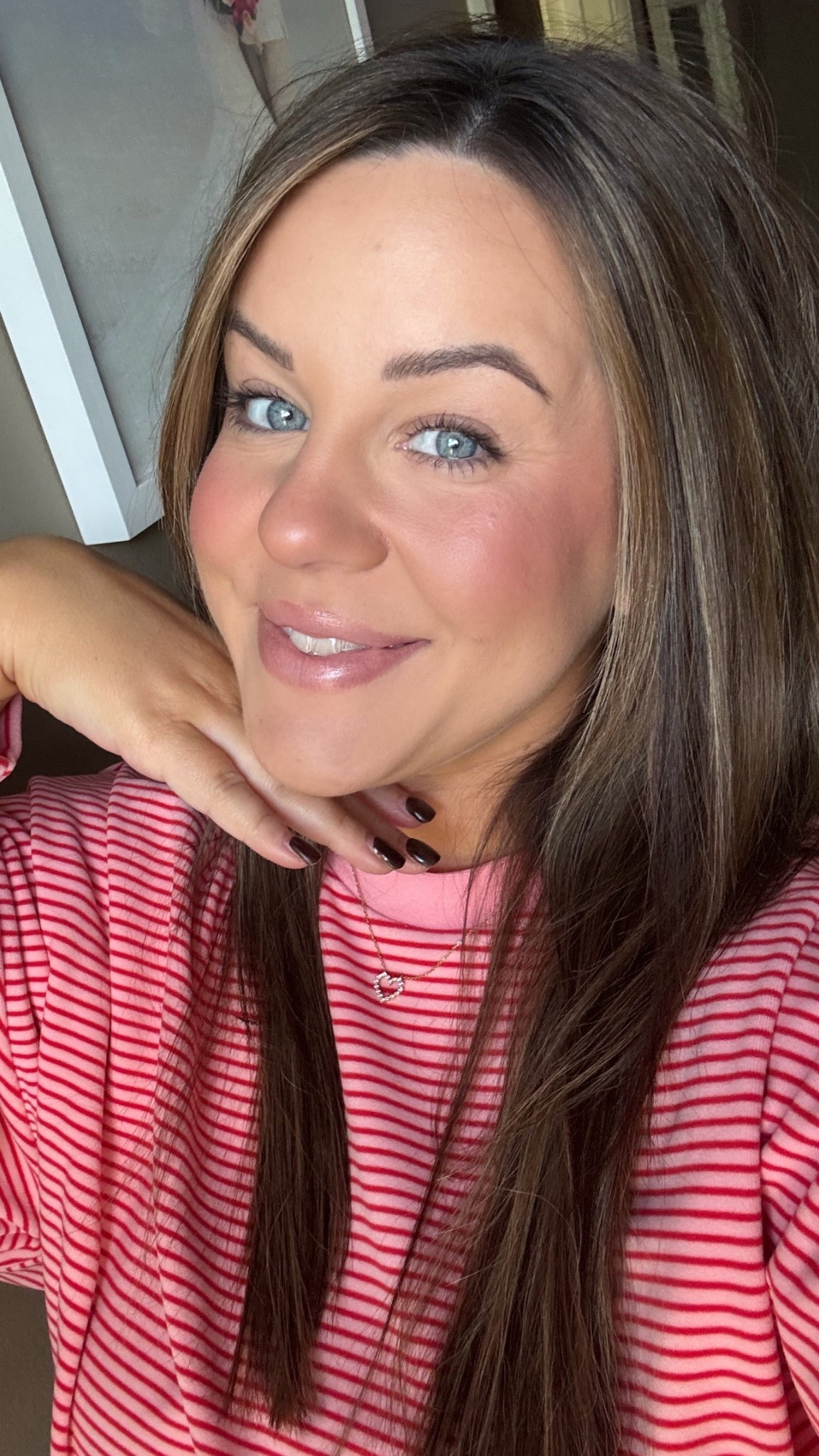 current everyday makeup routine with no filter/natural lighting 🩷