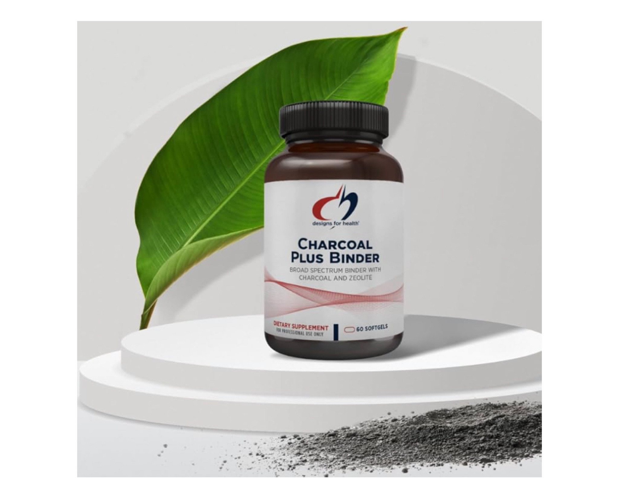 This is another great binder containing Activated charcoal, zeolite AND chlorella. For those of us who can’t choke down greens powders this is an excellent option to aid detoxification. 