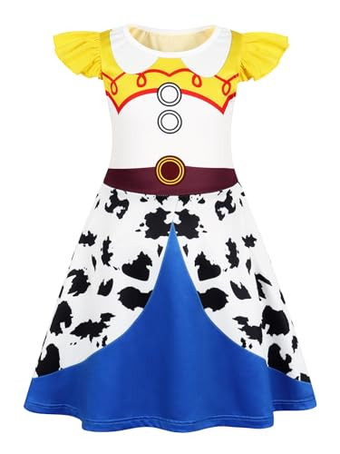Girls Nightgowns Princess Pajamas Nightdress for Toddler Kids Sleepwear Flutter Short Sleeves Nig... | Amazon (US)