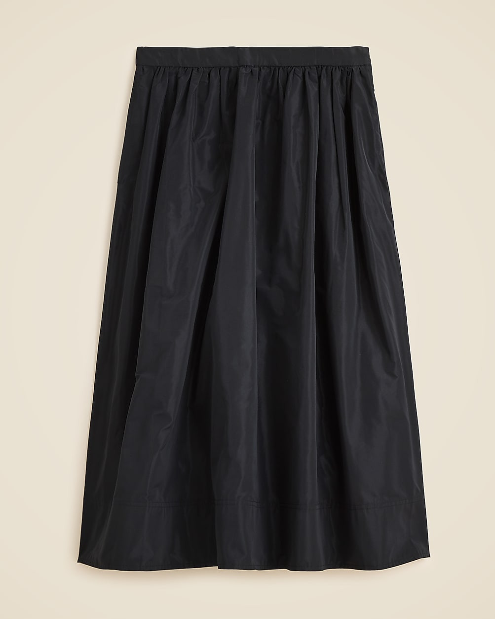 Midi ball skirt in taffeta | J. Crew US