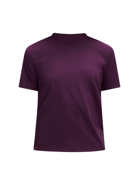 Organic Cotton Straight-Hem Crewneck T-Shirt | Lululemon (US)