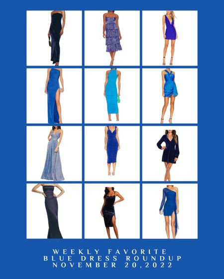 Weekly Favorites- Blue Dress Roundup- November 20, 2022 #Blue #Bluedress #Bluemaxidress #Bluemididress #Blueminidress #weddingguestdress #Blueweddinguestdress #Bluebridesmaiddress #Bluecasualdress #Bluefancydress #partydress #bodycondress 

#LTKwedding #LTKstyletip #LTKSeasonal