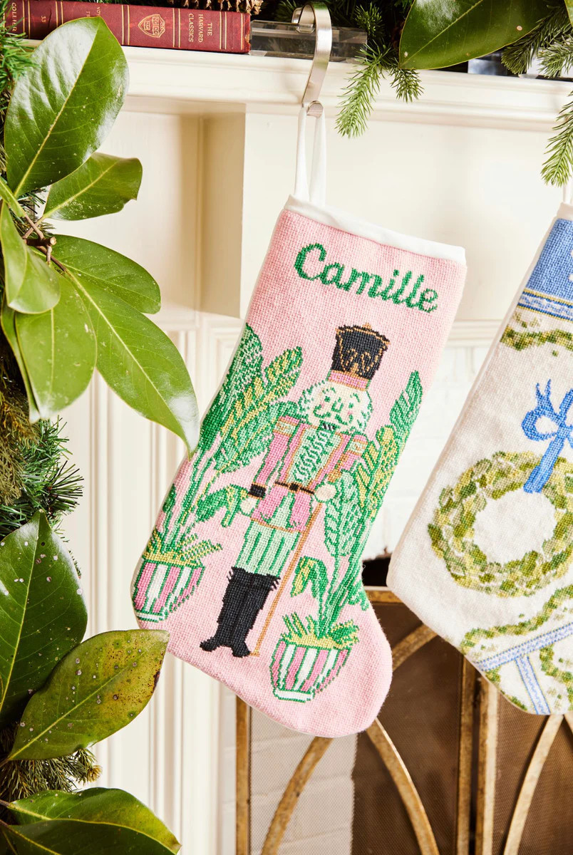 Beverly Hills Nutcracker Full Size Stocking by Dogwood Hill | Bauble Stockings