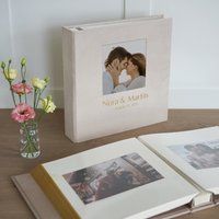 Large Wedding Photo Album, Velvet Self-Adhesive Family Travel Anniversary Scrapbook Album | Etsy (US)