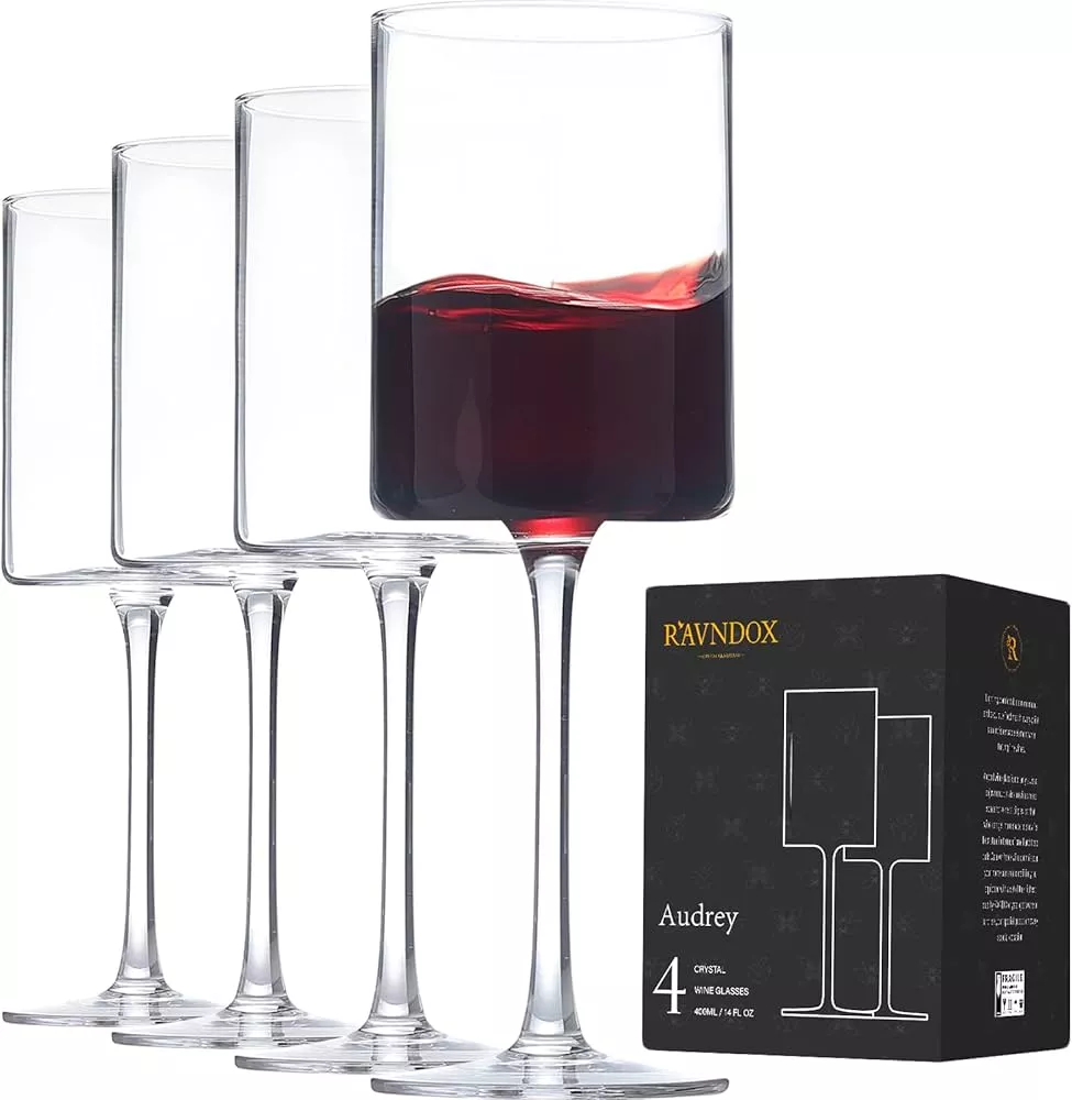 Square Wine Glasses Set of 4 - … curated on LTK