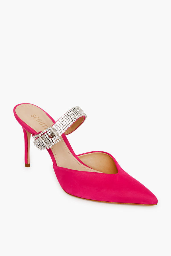 Hot Pink Perlah Heels | Tuckernuck (US)