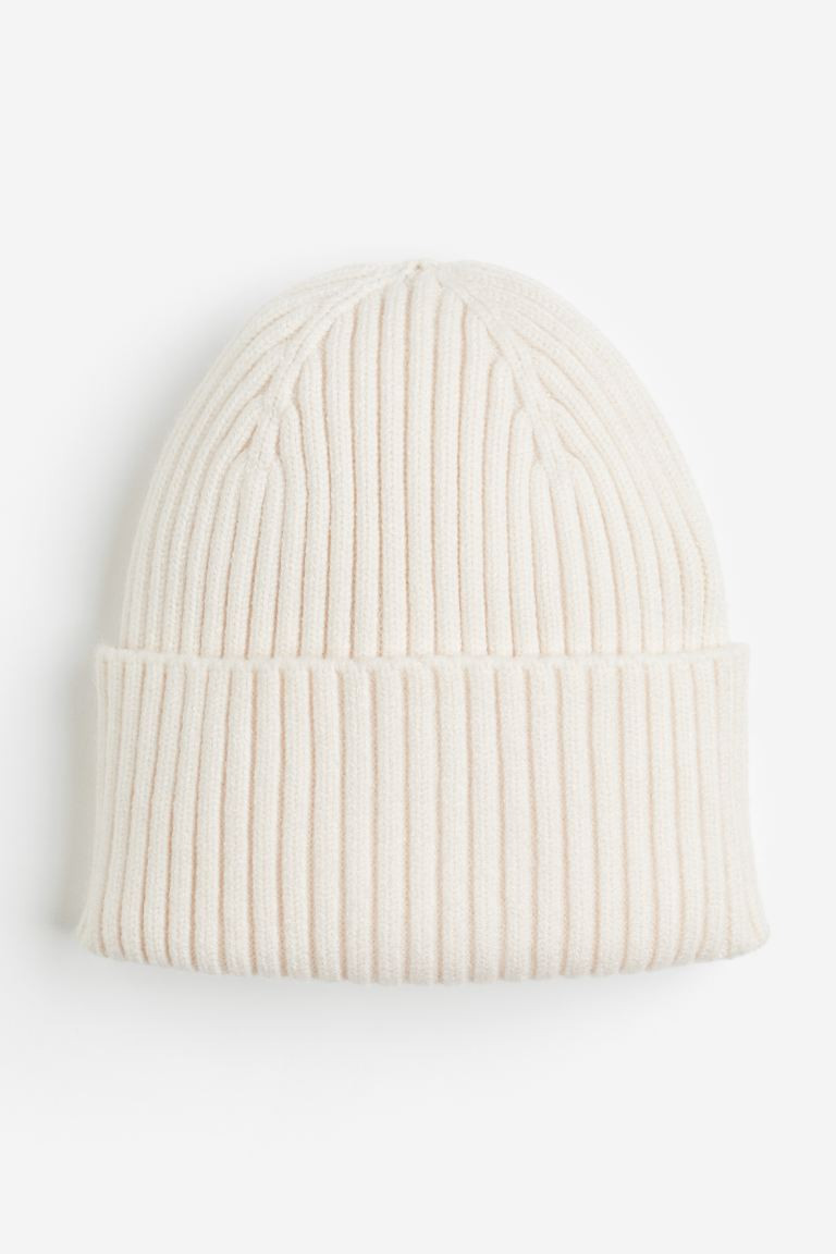 Bonnet en maille côtelée | H&M (FR, IT, ES, PT, BE)
