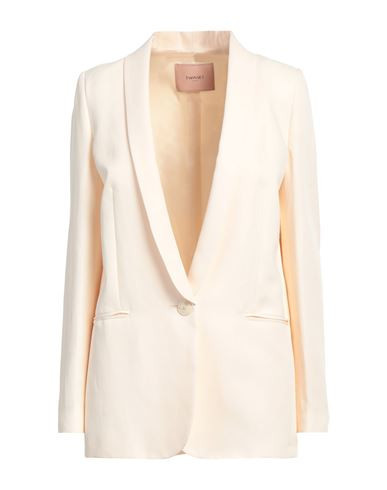 Twinset Woman Blazer Cream Size 10 Viscose, Linen | YOOX (US)