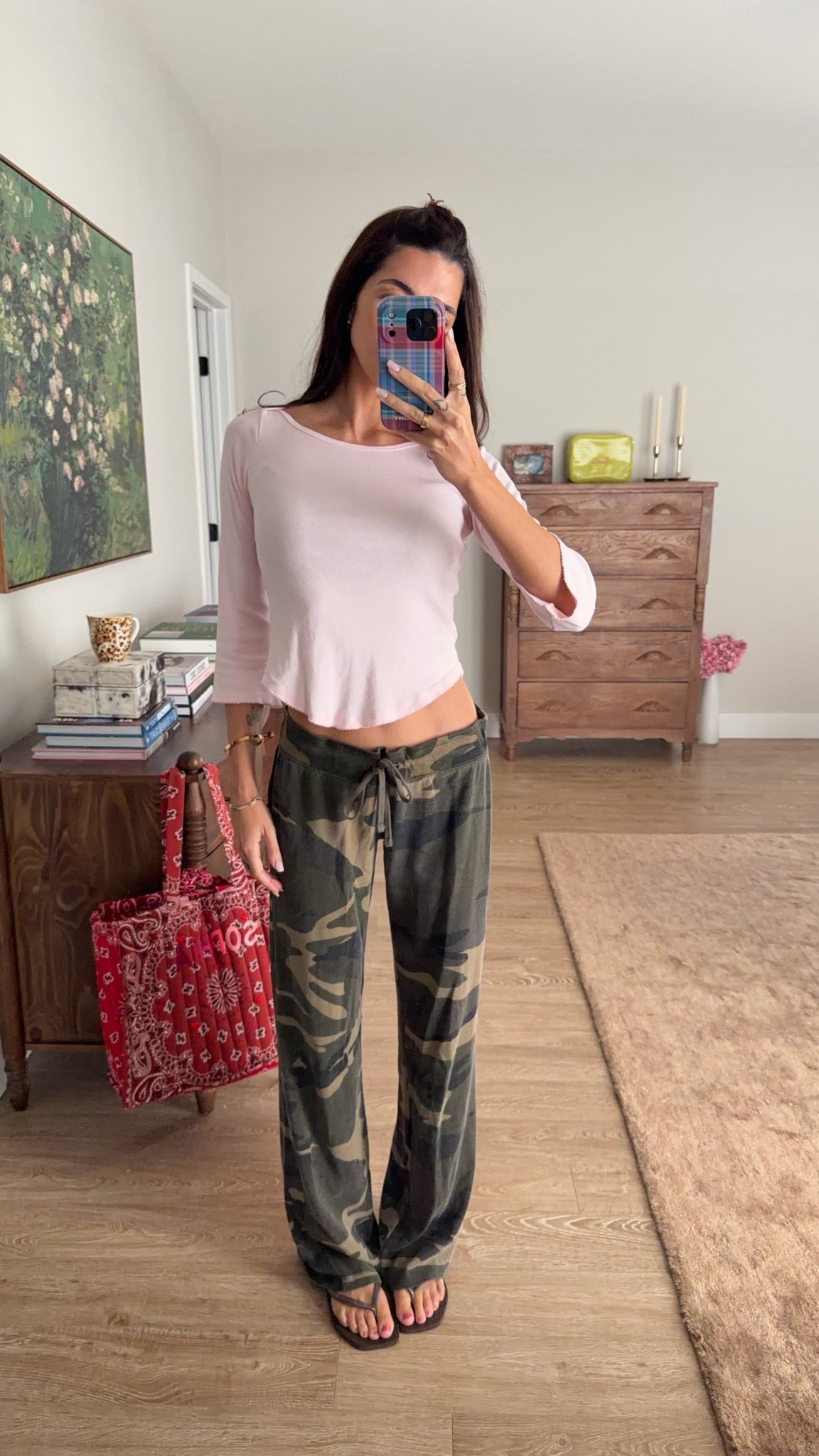 Fall outfit! Top is coucou intimates but added the pants and flip flops

#LTKgrwm #LTKootd #LTKSeasonal