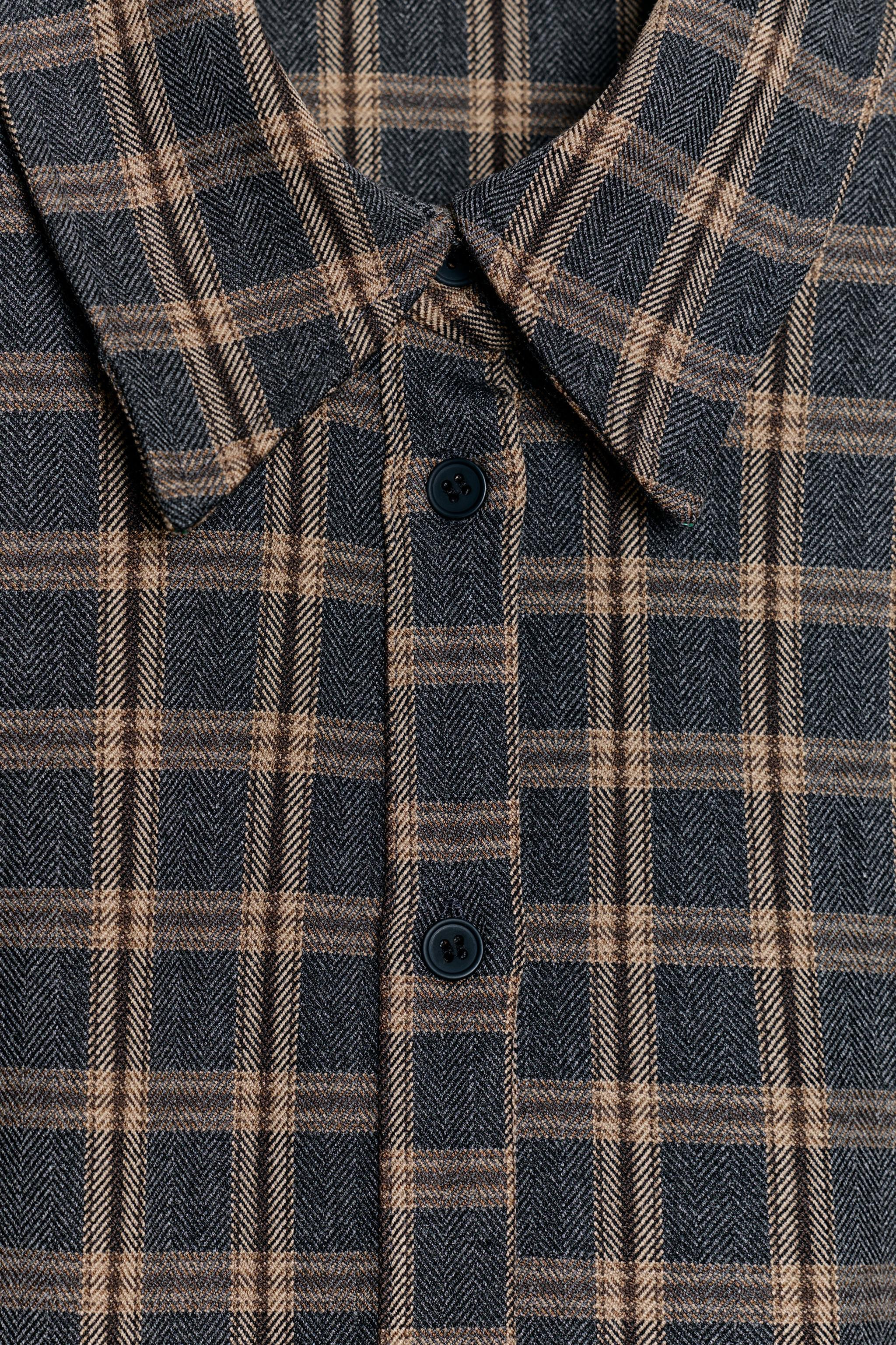 FITTED CHECK SHIRT | Zara UK