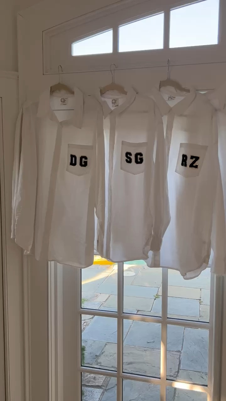 Bridesmaids getting ready shirts! I really wanted a cute shirt that the girls would actually wear again and something quality that would look good in photos…on a budget! I asked everyone to wear it with either black leggings or black biker shorts and I love the final photos!!!

#LTKparties #LTKstyletip #LTKbeauty