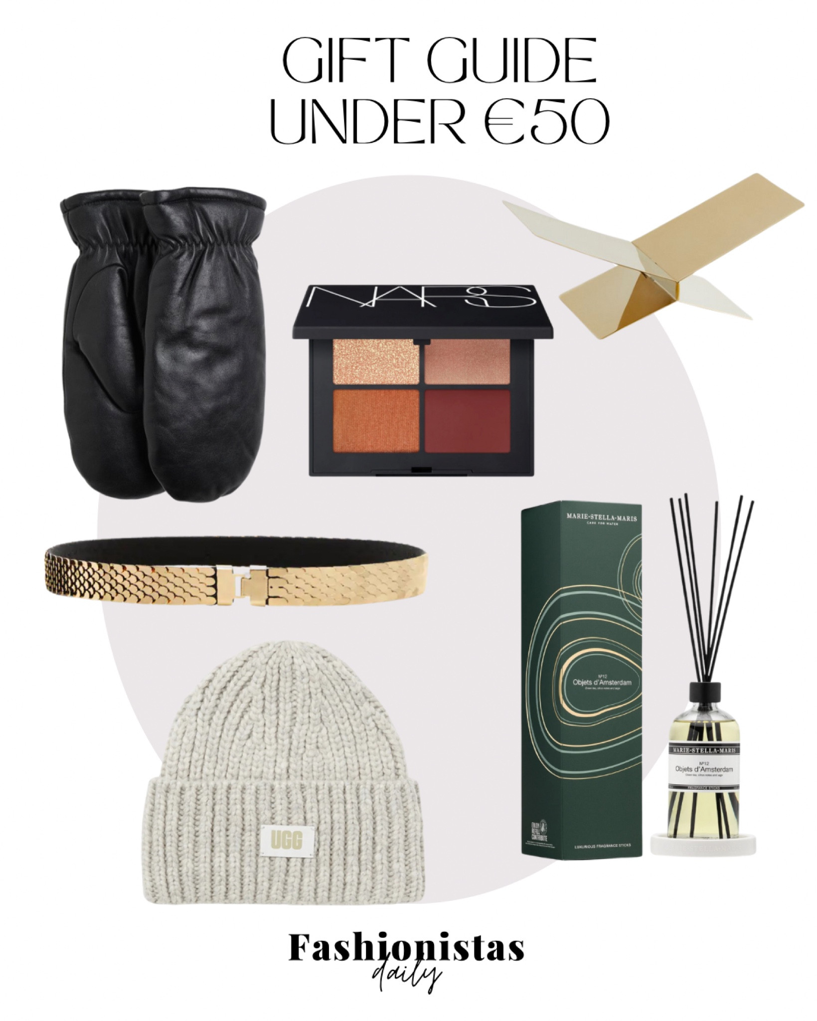 Gift Guides under €50 

gift ideas, de Bijenkorf, NARS, eyeshadow palette, beanie, H&M, leather mittens, Mango, metal bookstand, home decor, UGG, luxury fragrance stickers, home inspo, metallic belt, Nederland. 

#LTKGiftGuide #LTKfindsunder50 #LTKeurope