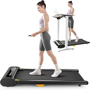 UREVO Under Desk Treadmill, Walking Pad for Home/Office, Portable Walking Treadmill 2.25HP, Walki... | Amazon (US)
