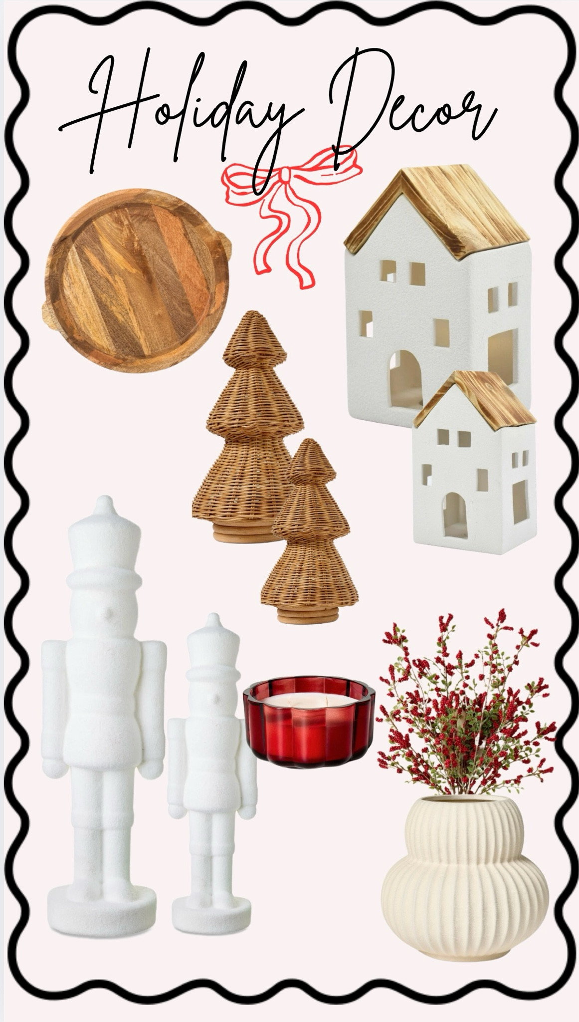 Holiday decor from Target and Walmart! The nutcrackers are flocked snow ⛄️ 



#LTKHoliday #LTKSeasonal #LTKHome