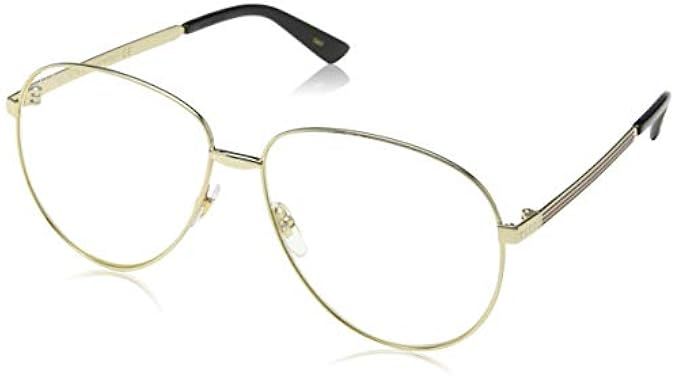 Gucci GG0138S Pilot Unisex Sunglasses Size 61 mm | Amazon (US)