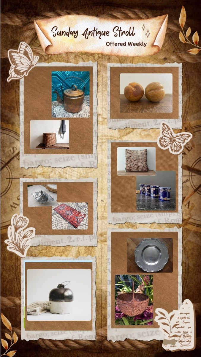 It’s time for another “Sunday Antique Stroll” ~ come see what I’ve found this week!!! 🩶 We’ve also added some more antiques and handmades to our website…
www.sugarcreekantiques.com

#LTKHome