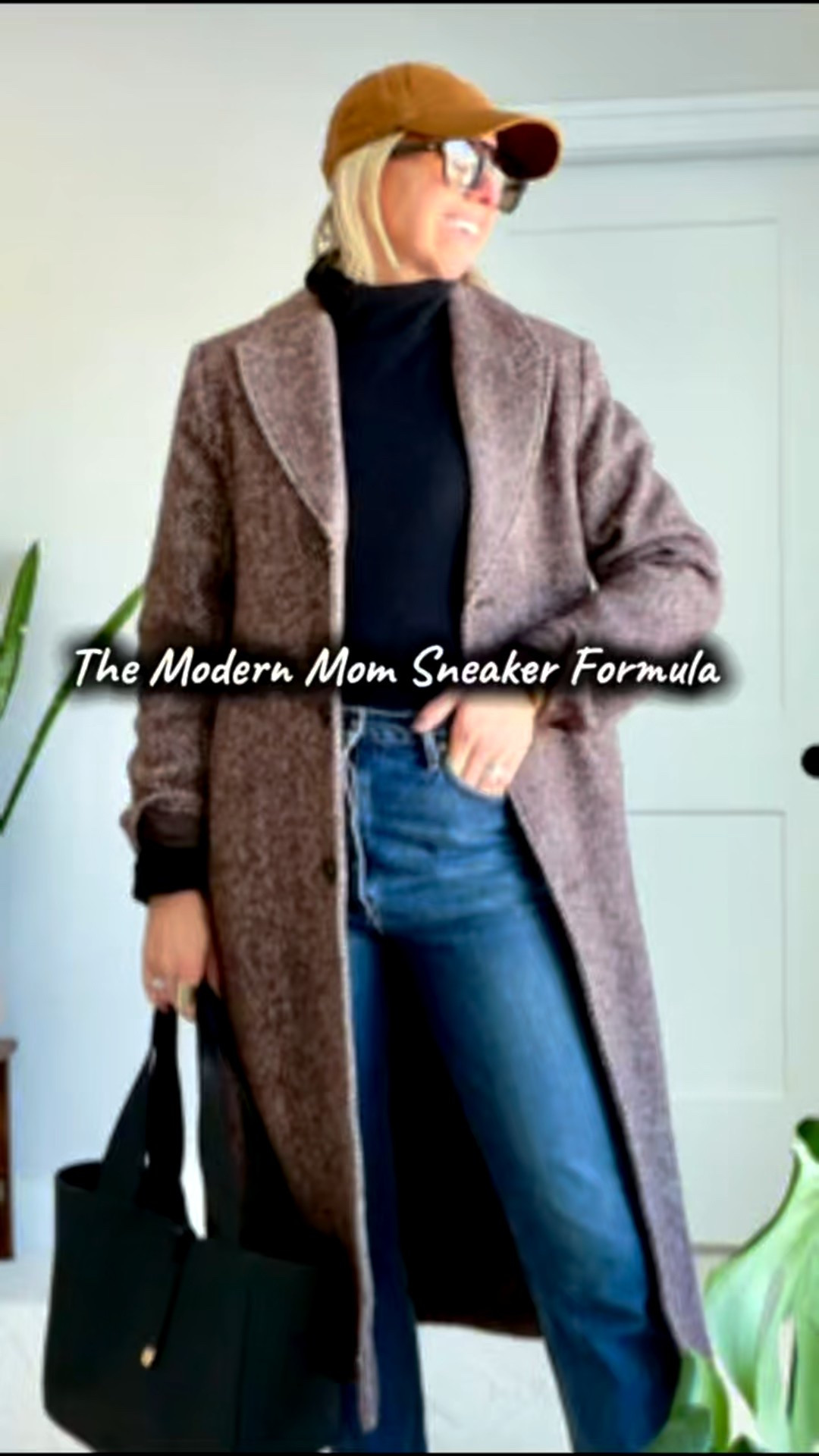 My busy-day style uniform 🤎

Straight-leg jeans + cashmere turtleneck + a long tailored coat is the easiest way to make sneakers feel intentional — not casual.

The key for 2026?
Low-profile, neutral sneakers. Clean lines. Minimal branding. They instantly modernize denim and pair with everything.

I added warm socks for subtle texture, a baseball cap for balance, and a structured handbag to pull it all together.

Comfort without sacrificing polish — perfect for school drop-off, errands, meetings, and everything in between.

Shop the full look linked here ✨
Wearing my true to size 28 in these Agolde jeans!

#LTKgrwm #LTKmomlife #LTKootd