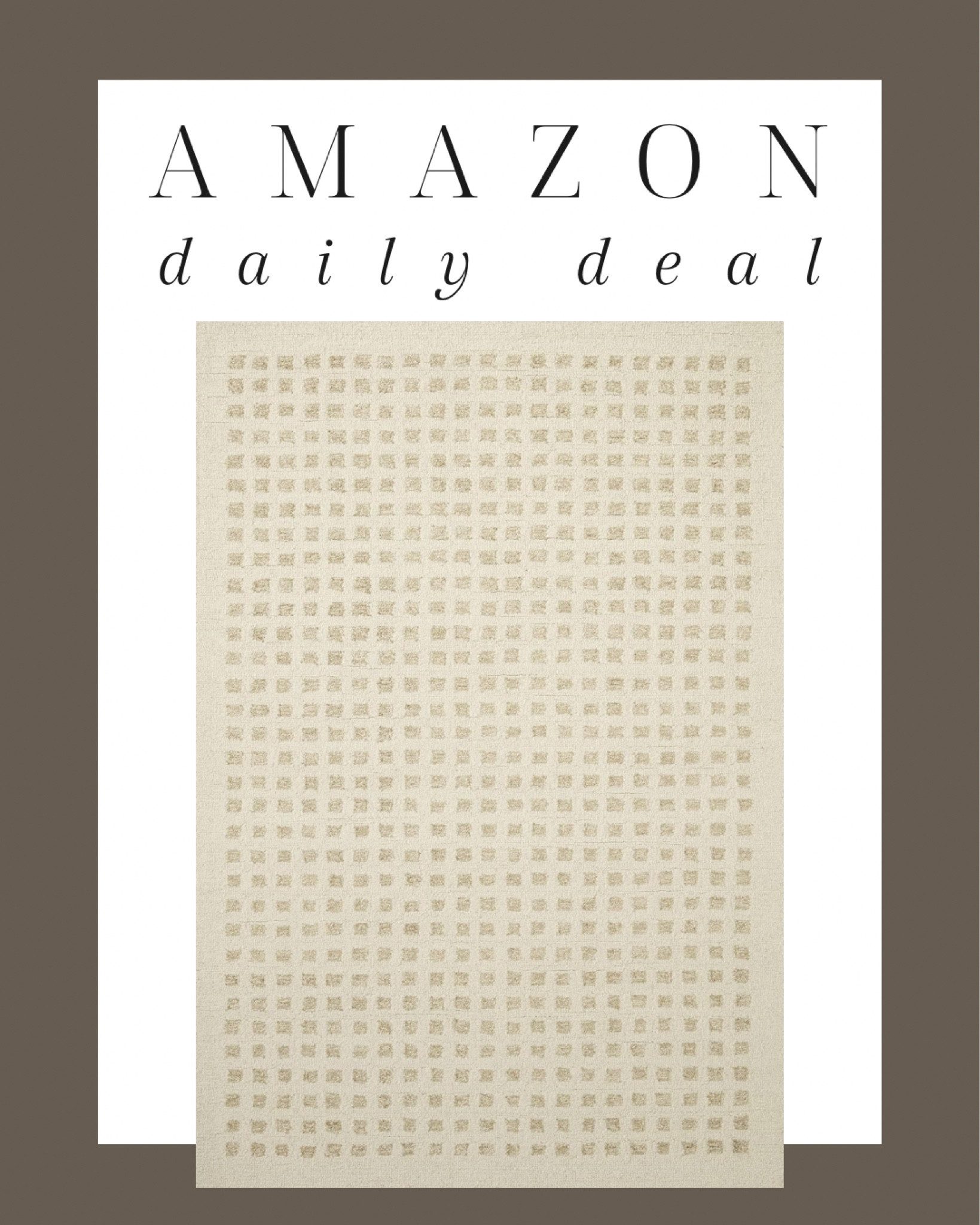 Amazon daily deal ✨ this 8’6 x 11’6 rug is under $450! 

Rug, area rug, neutral rug, indoor rug, family room, playroom, living room, bedroom, guest room, dining room, Amazon sale, sale, sale find, sale alert, Modern home decor, traditional home decor, budget friendly home decor, Interior design, look for less, designer inspired, Amazon, Amazon home, Amazon must haves, Amazon finds, amazon favorites, Amazon home decor #amazon #amazonhome

#LTKhome #LTKstyletip #LTKsalealert