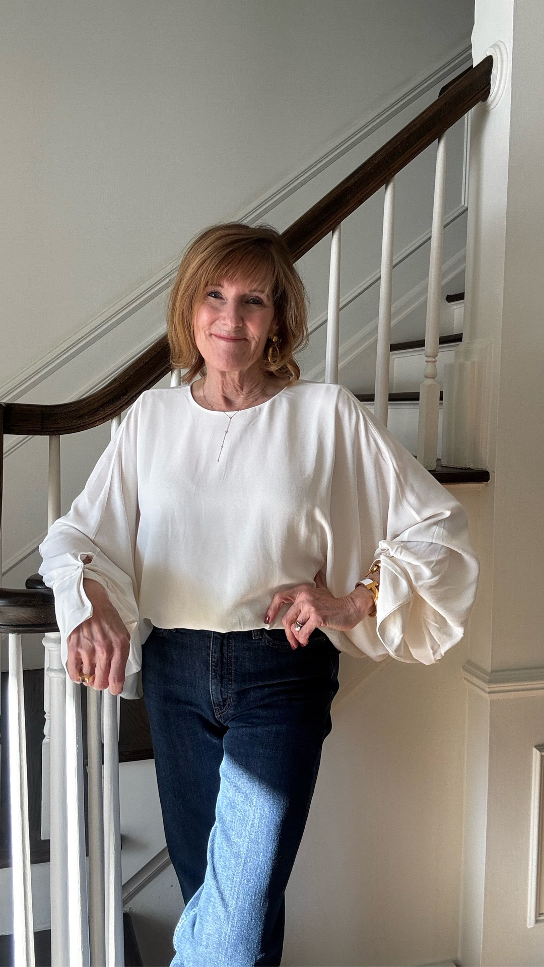 Love how versatile this top is- dress or casual it’s comfortable and stylish.  
Like if you agreee

#LTKgrwm #LTKSaleAlert #LTKootd