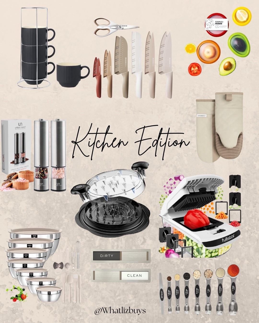 My favorite items that help me not hate cooking 😂 