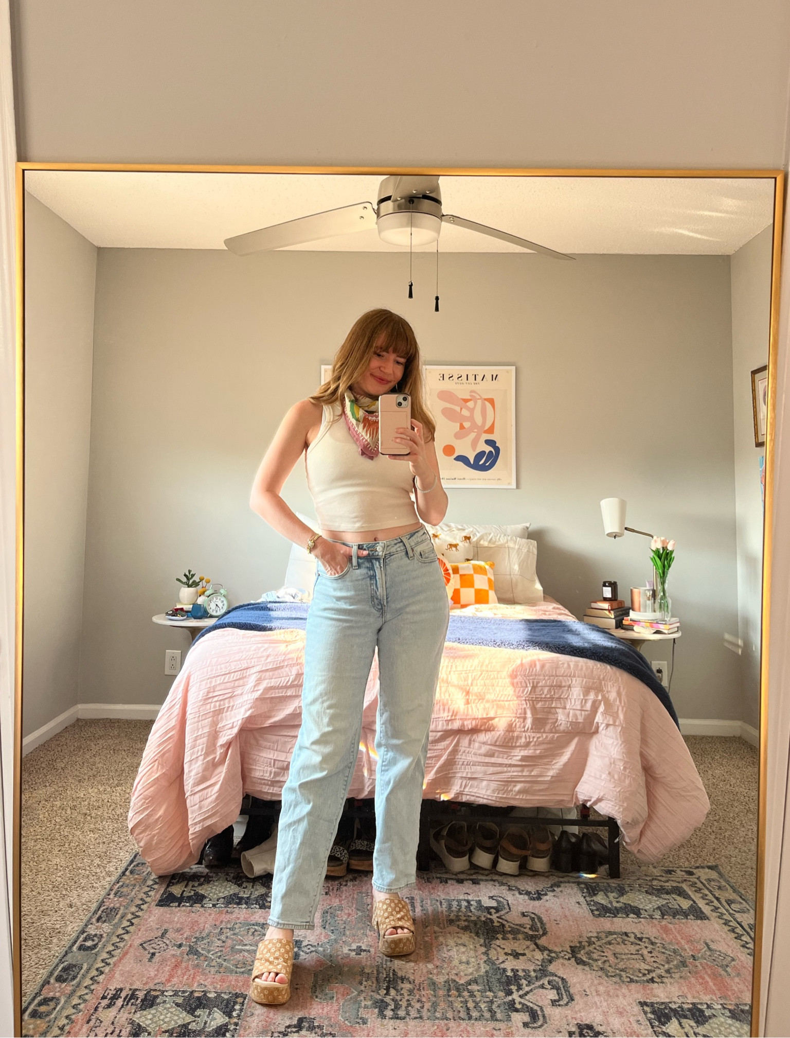 a super casual summer outfit 🌞 these jeans are so comfortable & the perfect option for a busy day 

#LTKSummerEdit