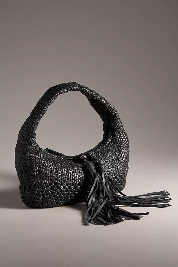 Zenia Woven Shoulder Bag | Anthropologie (US)