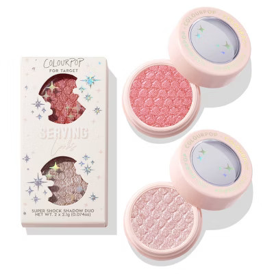 ColourPop For Target Super Shock Eyeshadow Duo - Serving Looks - 0.148oz | Target