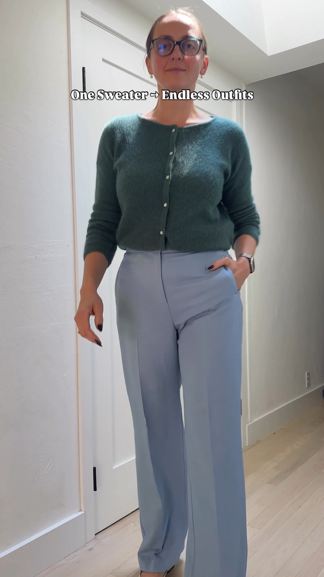Sézane sweater and Sézane trousers 

#LTKStyleTip #LTKShoeCrush #LTKWorkwear