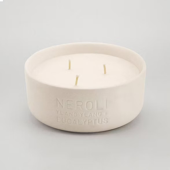 11oz Debossed Ceramic Jar 3-Wick Candle - Project 62™ | Target