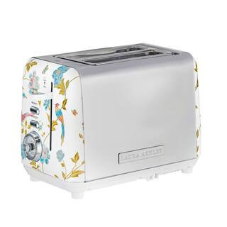850-Watt 2-Slice Toaster, Elveden White | The Home Depot