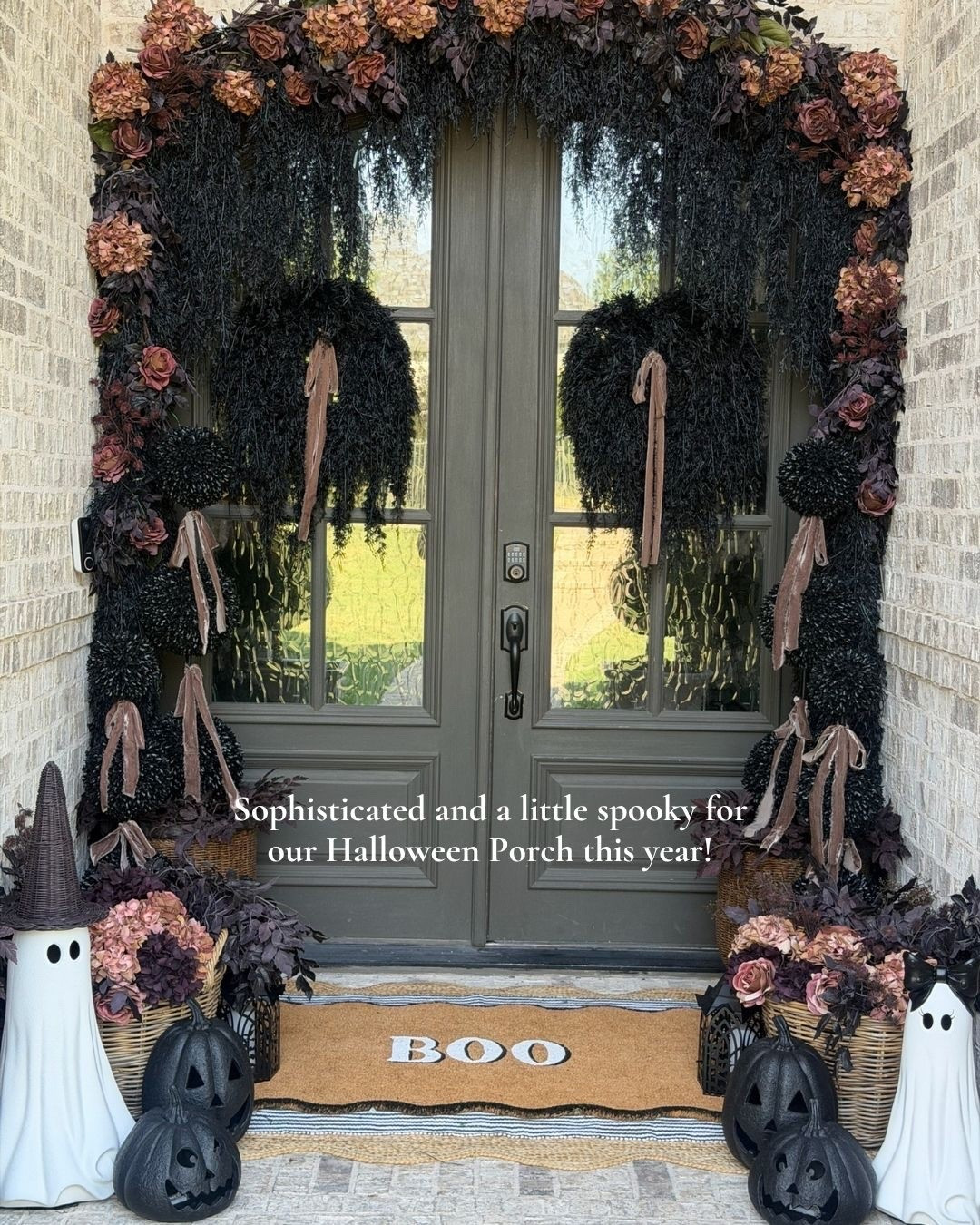 We styled our porch for Halloween and I’m loving it!! A little spooky and a lot sophisticated 🤗 shop our full Halloween collection now online and in select Walmart stores. 

 #LTKSeasonal #LTKHome