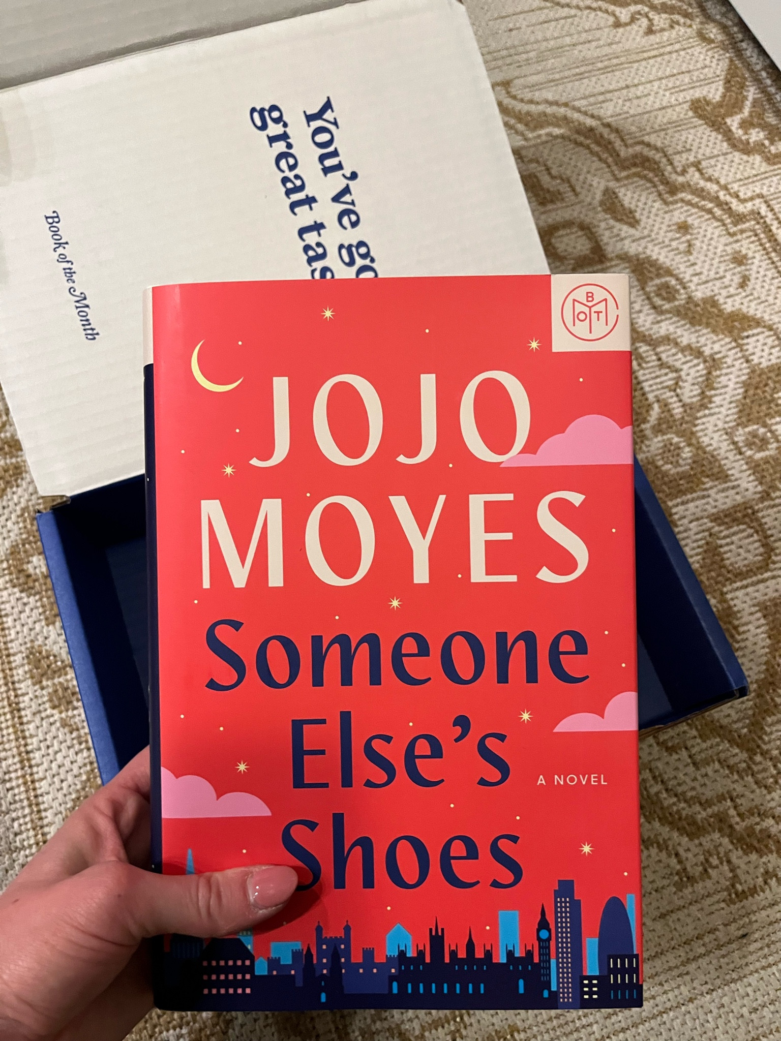Just received this book from Book of the Month Club: Someone Else’s Shoes by Jojo Moyes. Excited to read it! Hard cover is on sale on Amazon 📖 

#bookrec 

#LTKunder100 #LTKunder50 #LTKSale
