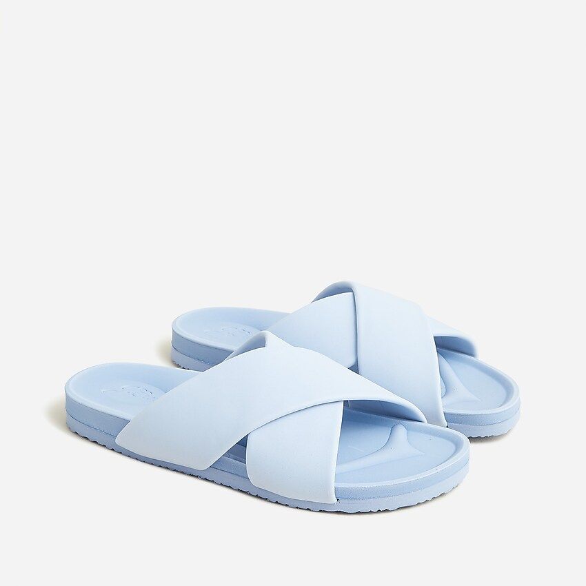 Marina waterproof cross-strap EVA sandals | J.Crew US