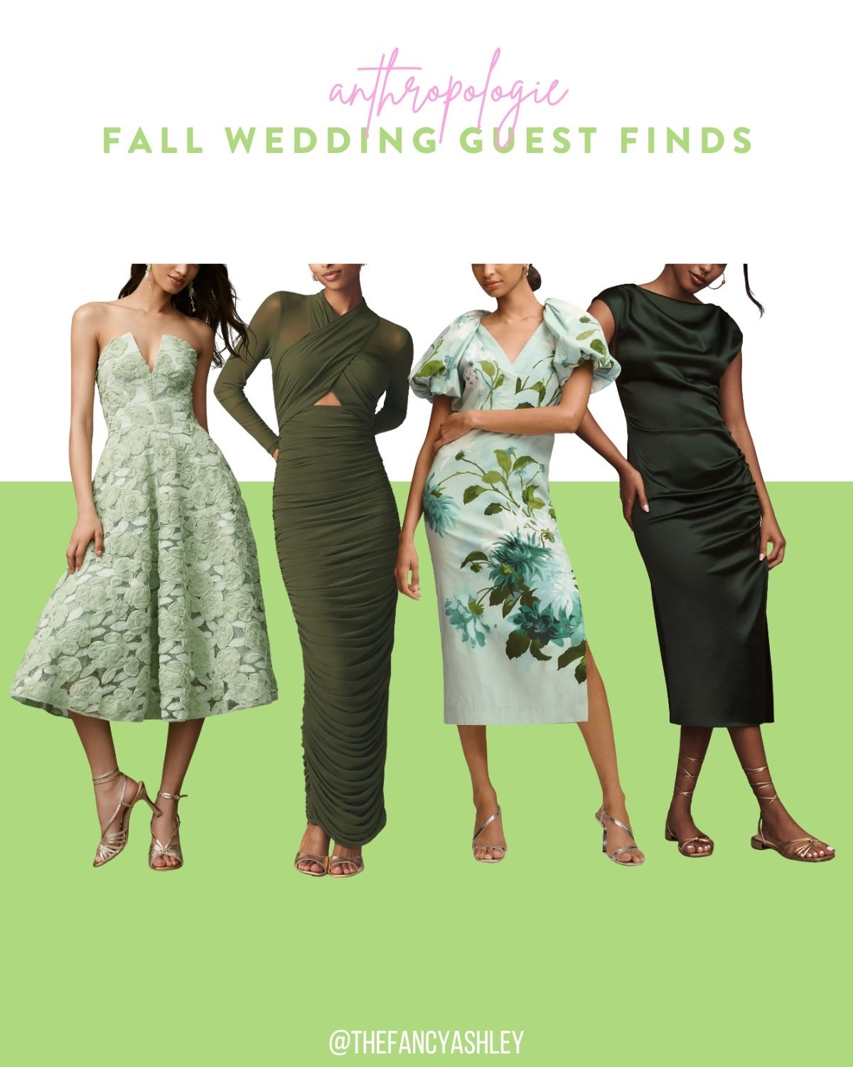Obsessed with these Anthropologie wedding guest dress finds. I’m in my green era, and these are total perfection for the upcoming fall wedding season. So good! 


#LTKStyleTip #LTKWedding #LTKSeasonal