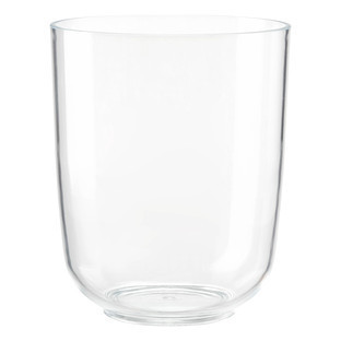 Umbra® Droplet Acrylic Trash Can Clear | The Container Store
