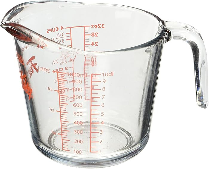 Anchor Hocking Fire-King Measuring Cup, Glass, 4-Cup | Amazon (US)
