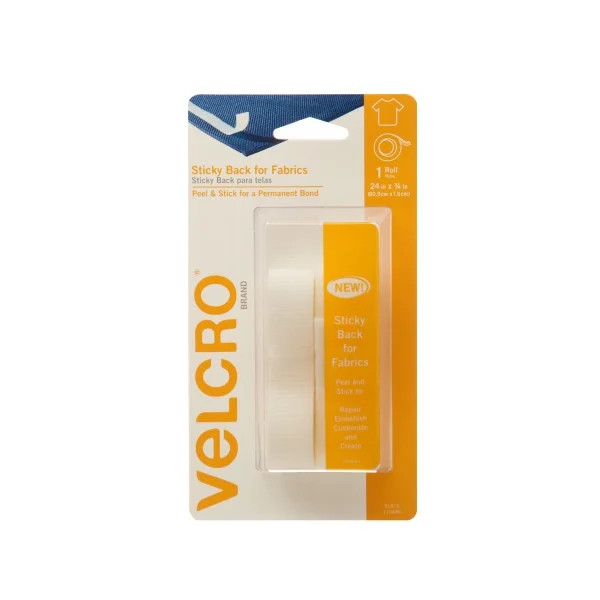 VELCRO Brand For Fabrics | Sew On Fabric Tape for Alterations and Hemming | No Ironing or Gluing ... | Walmart (US)