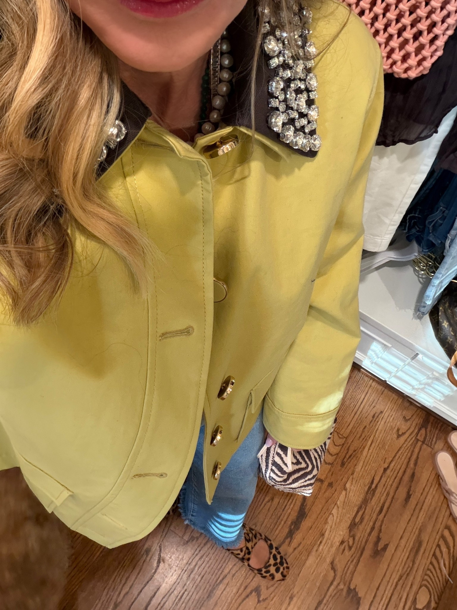 Embellished collar jacket, leopard Mary Jane’s and a fabulous little zebra bag!


#LTKootd #LTKOver40 #LTKSeasonal